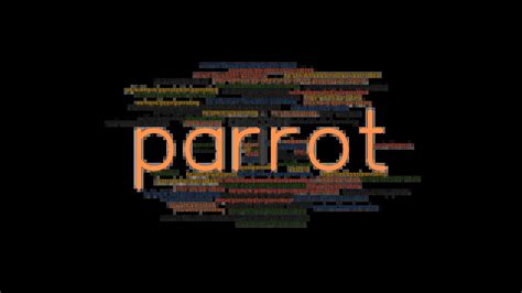 parrot verb .